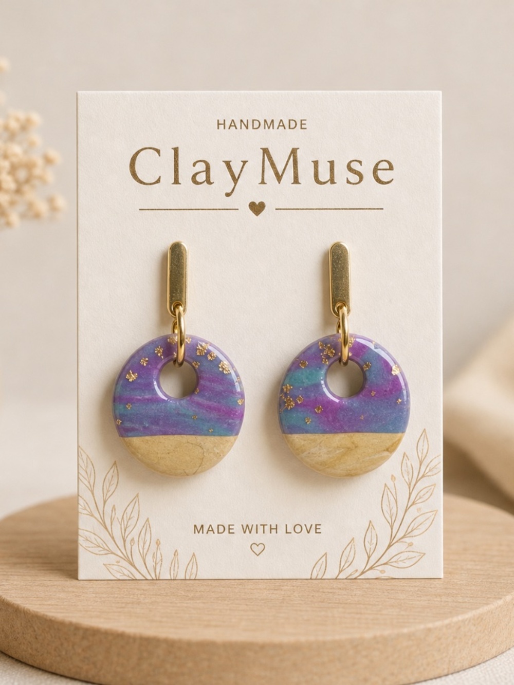 (New) Round Earrings